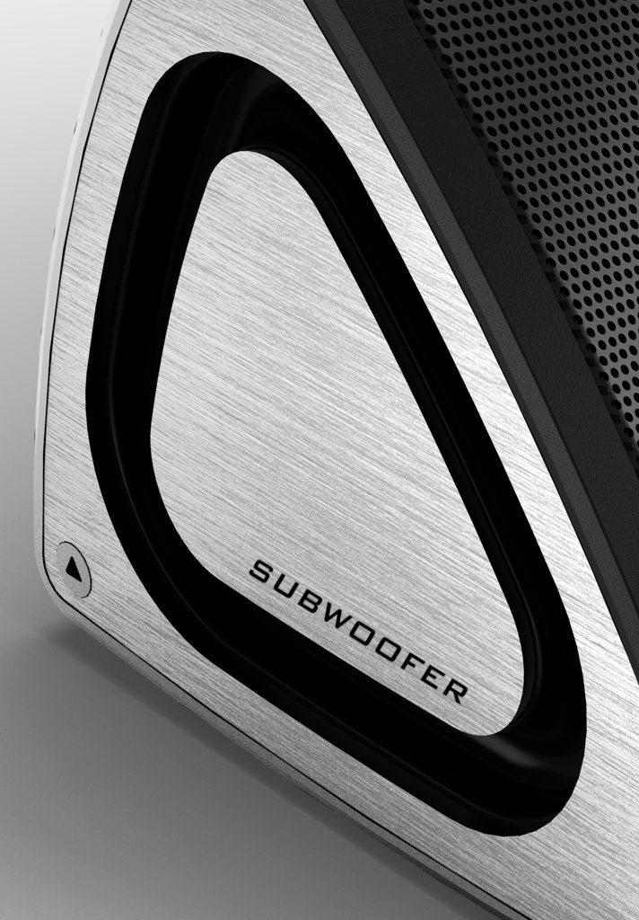 Chill Fidelity Bluetooth Speaker Passive Subwoofer